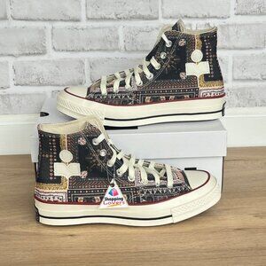⭐Converse x Isabel Marant Chuck 70 Hi Sz 8 Men's Shoes Black Vanilla Ice A14800C